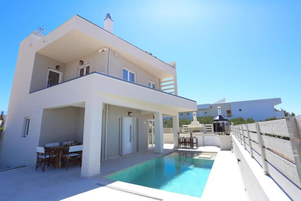 Villa Constantino With Heated Pool Kato Gouves Dış mekan fotoğraf