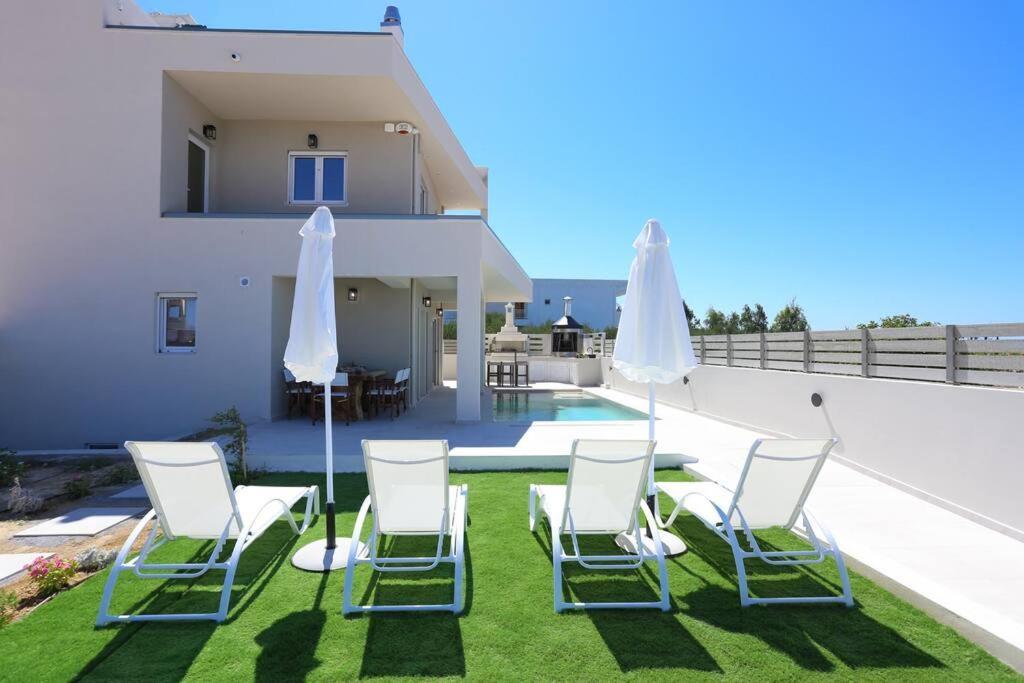 Villa Constantino With Heated Pool Kato Gouves Dış mekan fotoğraf